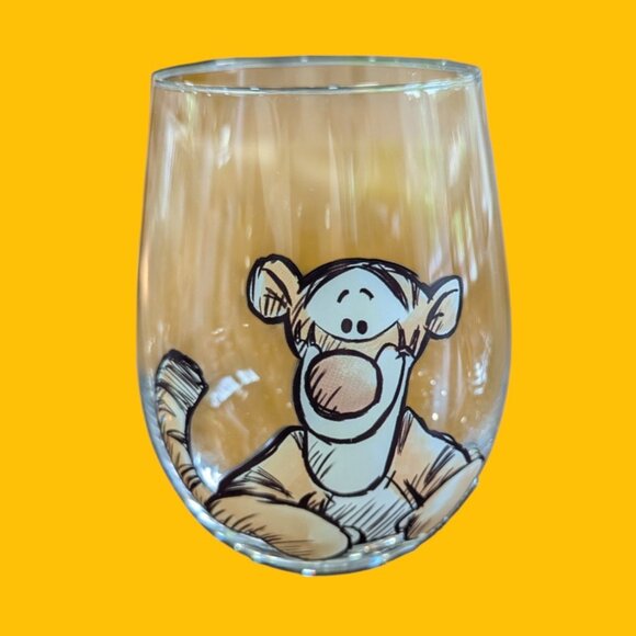 NEW Joy Jolt Disney Winnie The Pooh Stemless Drinking Glasses. - Picture 4 of 9